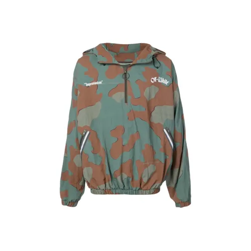 OFF WHITE Camoflauge Windbreaker