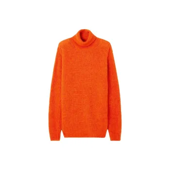 AMERICAN VINTAGE A.M FW24 JUMPER EAST Sweater Men's Mixed Color Orange