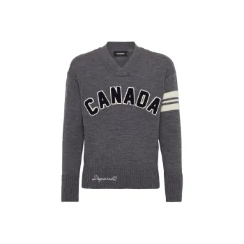DSQUARED 2 Canada College V Neck Jumper