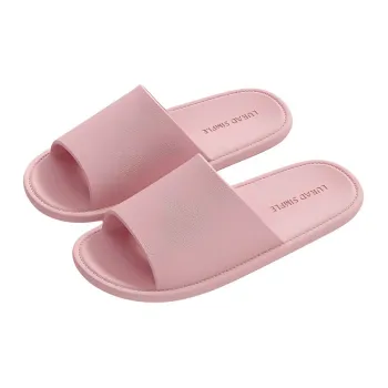 Lighthearted Bathing Couple Slippers, Men's And Women's Home Indoor EVA Slip Resistant Slippers