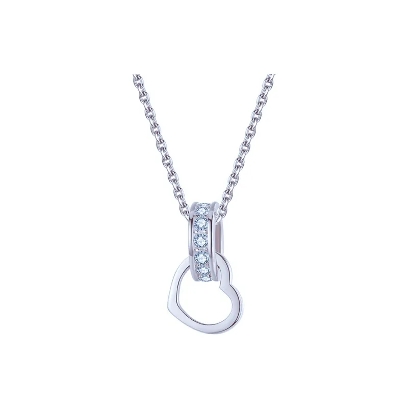 TIMEBOTTLE S925 Silver Necklaces Women's-7
