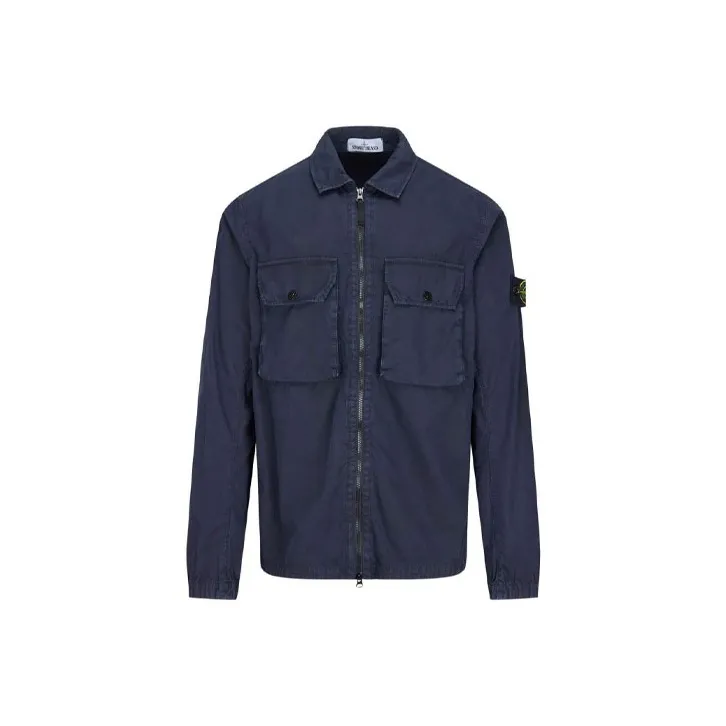 STONE ISLAND Jackets Coats Men's Dark Blue-0
