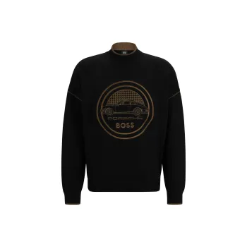 HUGO BOSS Knitwear Men Black