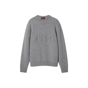 GUCCI Sweaters Men Gray