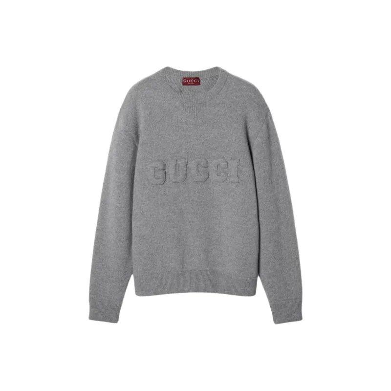 GUCCI Sweaters Men Gray-0