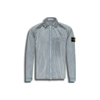 STONE ISLAND Jackets & Coats Fall Men's Light Blue