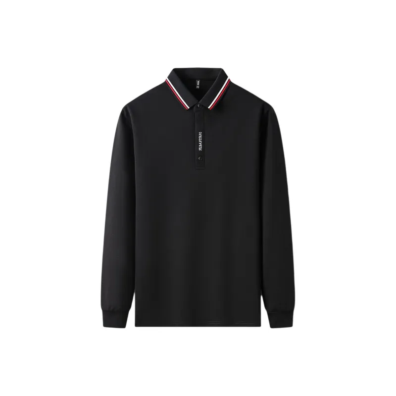 PIERRE CARDIN Polo Shirt Men's Black-0