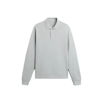 ZARA Polo Shirt Men's Light Sky Blue