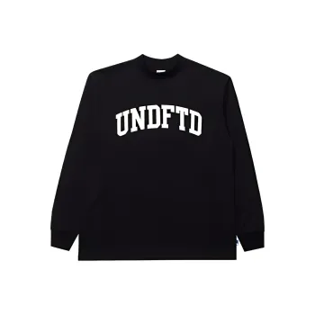 UNDEFEATED SS23 Crew Neck Long Sleeved T Shirt Unisex Black