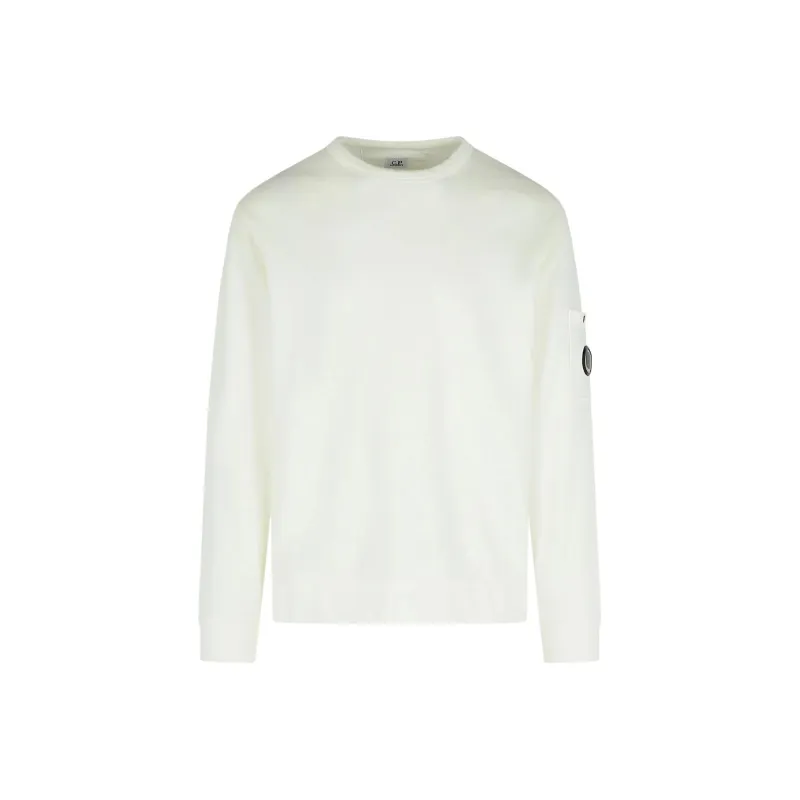 C.P.Company SS25 Sweater Men's Ivory-0