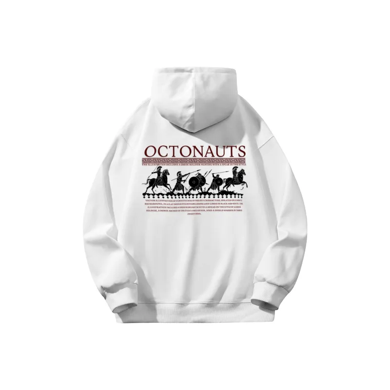 Small Columns Under The Sea Sweatshirt Unisex-5
