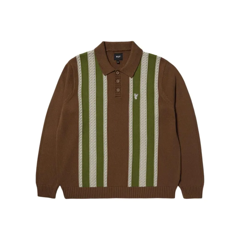 HUF Sweaters Unisex Brown-0
