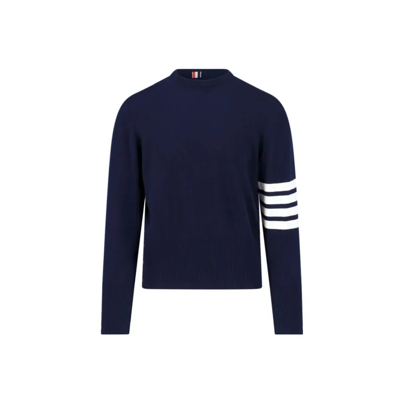THOM BROWNE 4-Bar Knitted Jumper-0