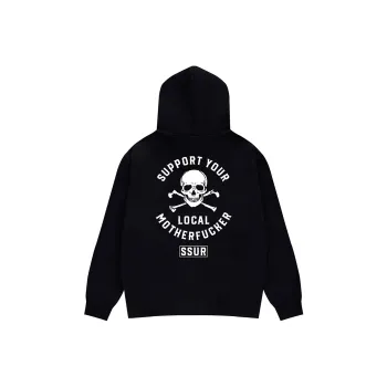SSUR Sweatshirt Unisex Cyan Black