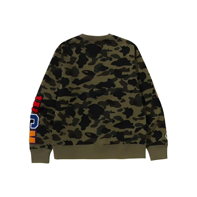 Bape 1st Camo Shark Crewneck SS25-3