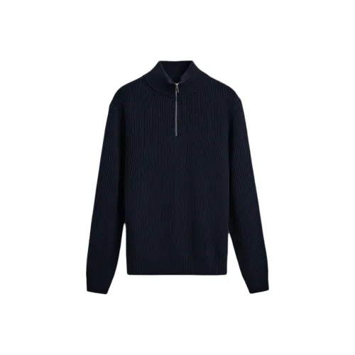 logo-print cotton T-shirt Blu