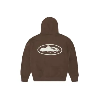 Corteiz Island Puff Print Zip Hoodie