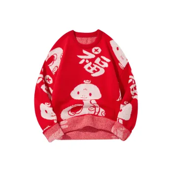 CREAZIONI LA FANTASIA E MOBILE Sweater Unisex Red