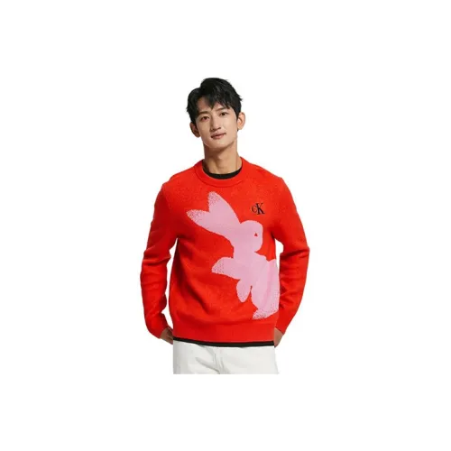 CK/Calvin Klein Sweater Unisex Red