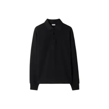 Burberry Long sleeve Cotton Polo Shirt