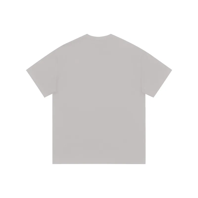 KIRHNE T Shirt Unisex White Gray-5
