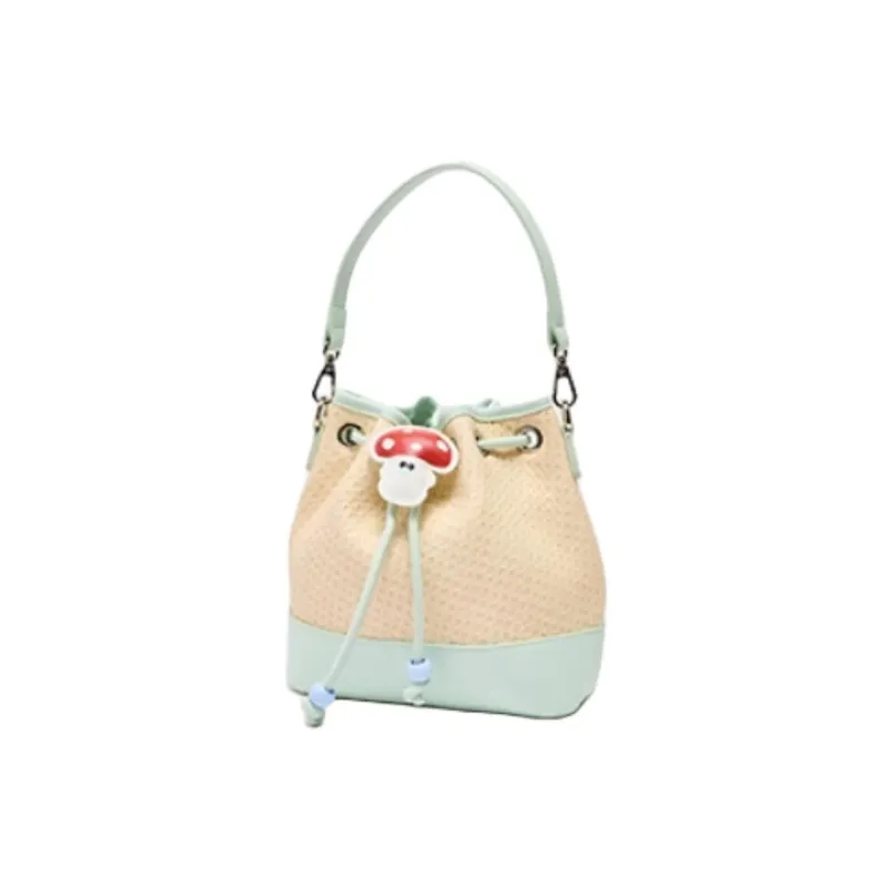 Three Blessings PU Handbag Medium Size Women's Multicolor-1