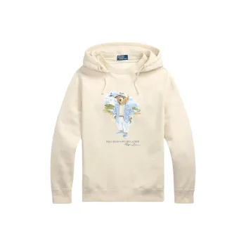 Polo Ralph Lauren Bear motif Hoodie