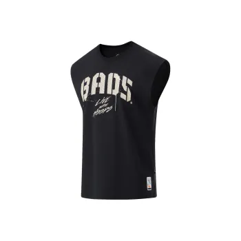 LINING Tank Tops Men Black