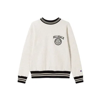 Champion FW24 REVERSE WEAVE Sweatshirt Unisex Oatmeal White