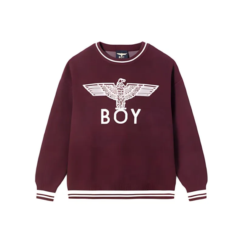 Boy London New Year Sweater Unisex Maroon-0