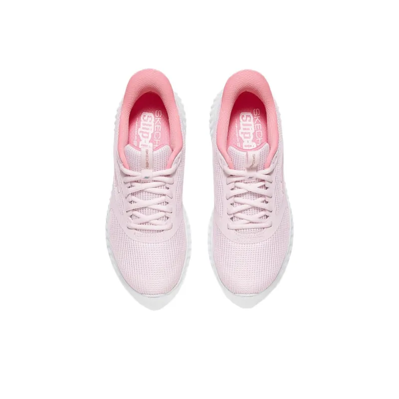 Skechers WOMEN'S GO Series Durable Breathable Low Top Running Shoes Women's Light Pink-4