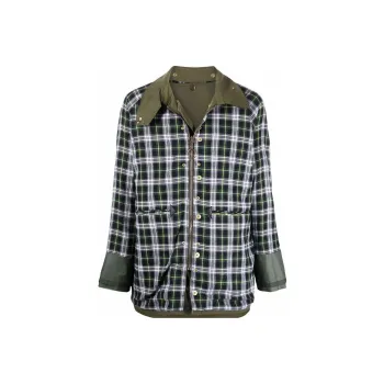 Maison Margiela Reversible Check Pattern Jacket