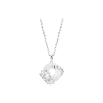 Crafts Women's Chalcedony Necklaces Unisex