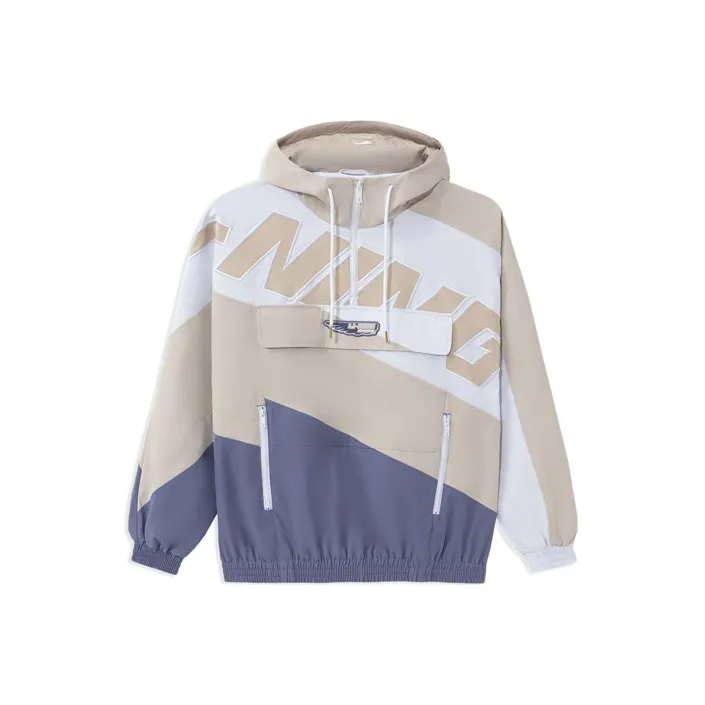 LiNing Sports Life Collection Jacket Men's Ecru-0
