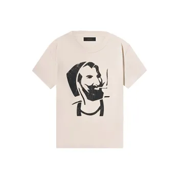 AMIRI Zig Zag Crackle Tee