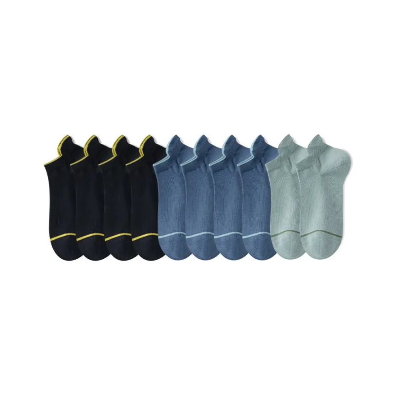 Cotton Gene Ankle Socks Men's 10 Pack-15