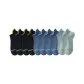 4 Black+4 Blue+2 Pine Green