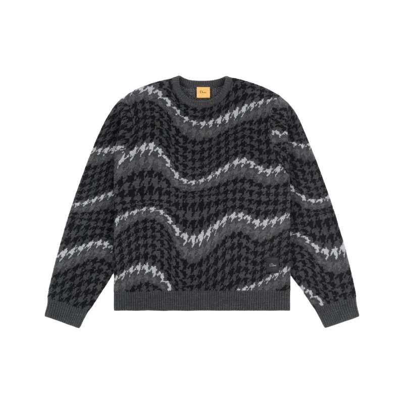 Dime MTL FW24 Sweater Unisex Charcoal Gray-0
