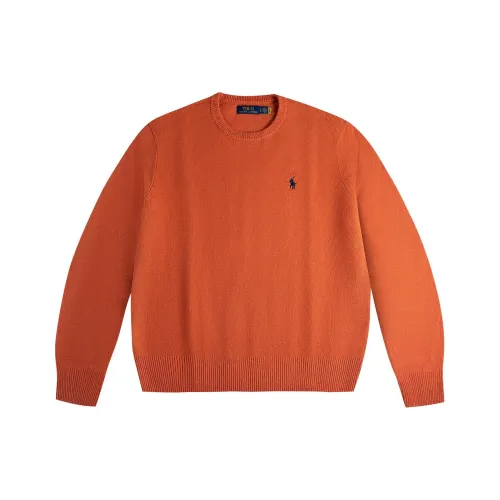 Polo Ralph Lauren FW24 Sweater Men's Orange