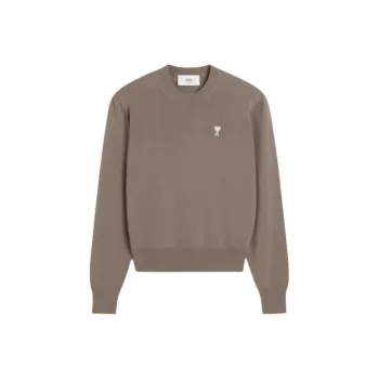 AMIPARIS Paris Logo Embroidered Crewneck Jumper