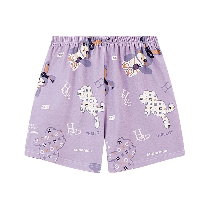 MADALLO Pajama Pants Women's Purple-0
