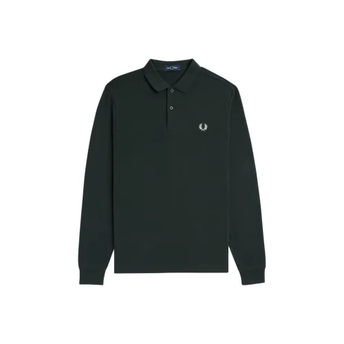 FRED PERRY Polo Shirt Men's Night Green
