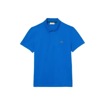 LACOSTE Logo-Embroidered Short-Sleeved Polo Shirt