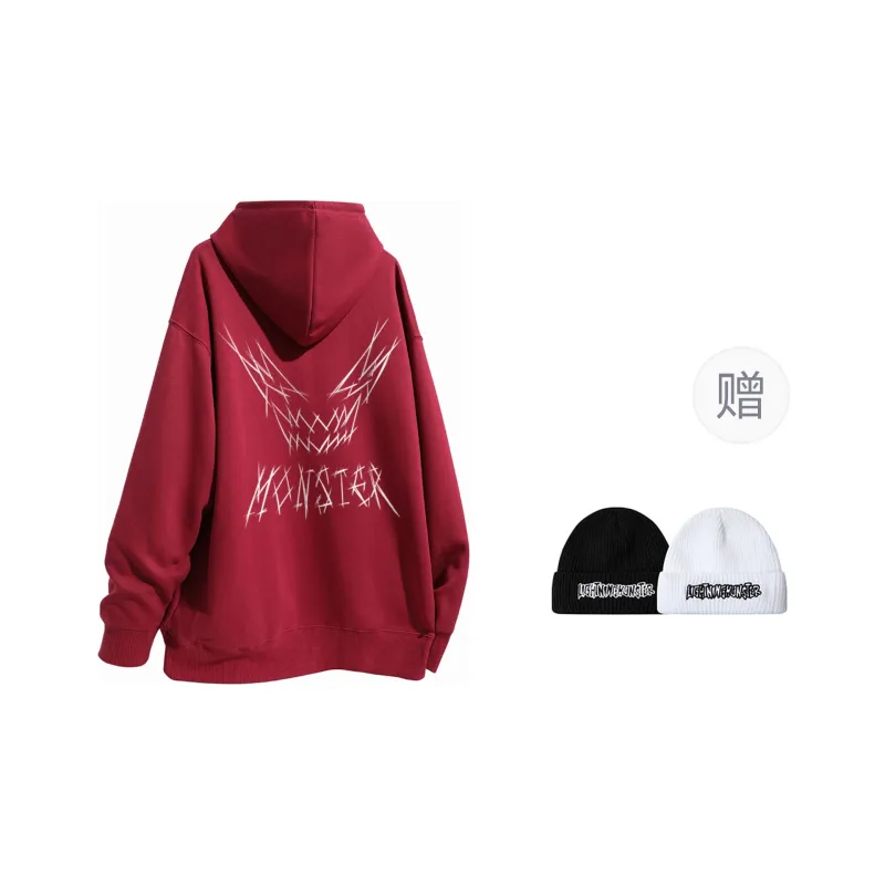 LIGHTNING MONSTER Sweatshirt Unisex Comes With Hats & Caps-8