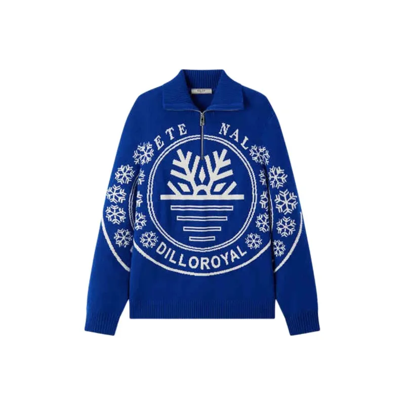 DILLO Sweaters Men Royal Blue-0
