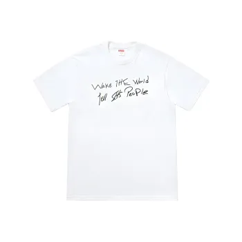 Supreme Buju Banton Wake The World Tee