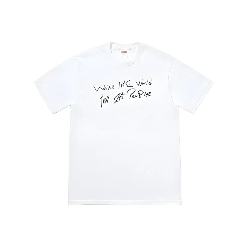 Supreme Buju Banton Wake The World Tee-0