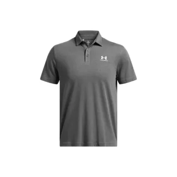 Under Armour Icon Polo Shirt Men's Rhinoceros Gray