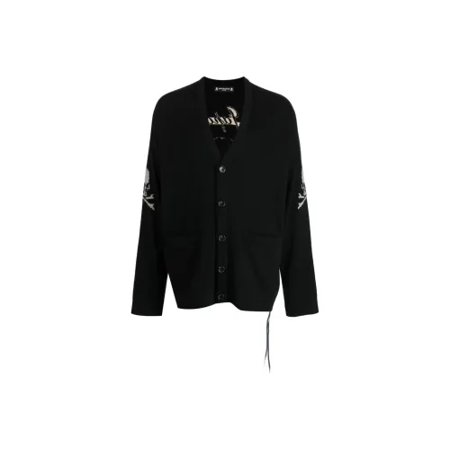 Mastermind JAPAN Microfiber Striped Cardigan