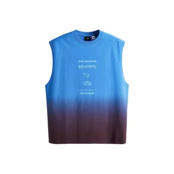 H&M Tank Tops Men's Blue/Rick And Morty